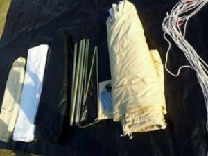 5m Canvas Camping Bell Tent - Image 3