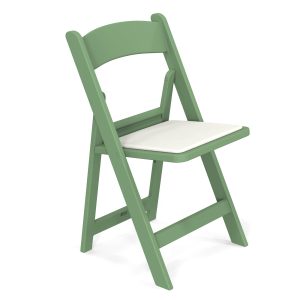 350lbs Resin Plastic Folding Chair with Padding Seat - Image 12