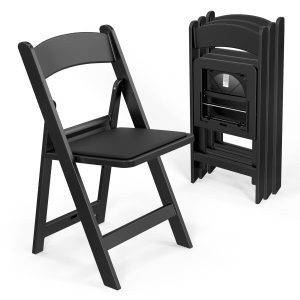 350lbs Resin Plastic Folding Chair with Padding Seat - Image 20