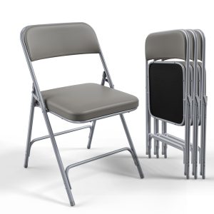 350Ibs Folding Chairs with PU Leather Ultra Thick Padded Seat - Image 13