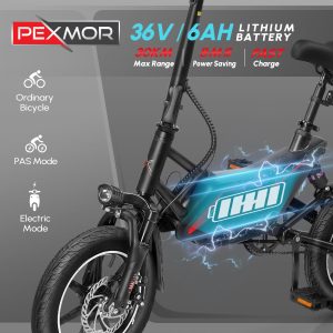 PEXMOR 14" 350W E-bike - Image 2