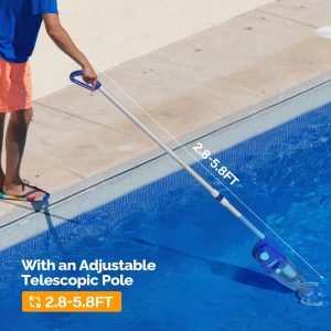 Rechargeable Handheld Pool Vacuum with Cordless - Image 3
